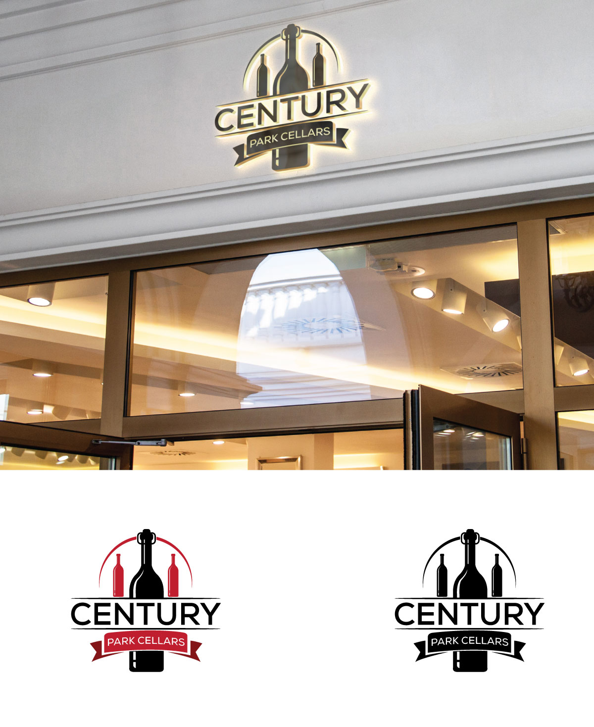 Logo Design by HEAVEN ART for Century Park Cellars | Design #26254358