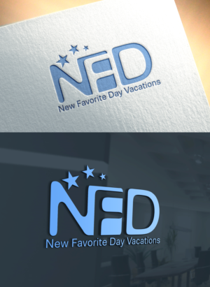 New Favorite Day Vacations or NFD | Logo Design by Art Lancer