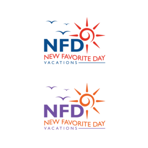 New Favorite Day Vacations or NFD | Logo Design by Rii