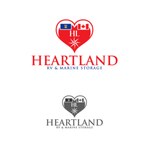 Heartland RV & Marine Storage | Diseño de Logo por Graphic Bricks