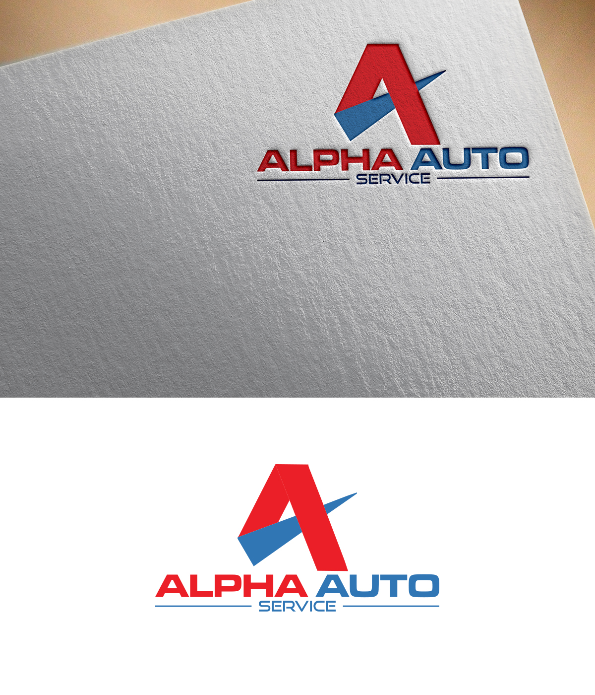 Diseño de Logo por romasa design555 para Alpha Auto Services | Diseño #26256524