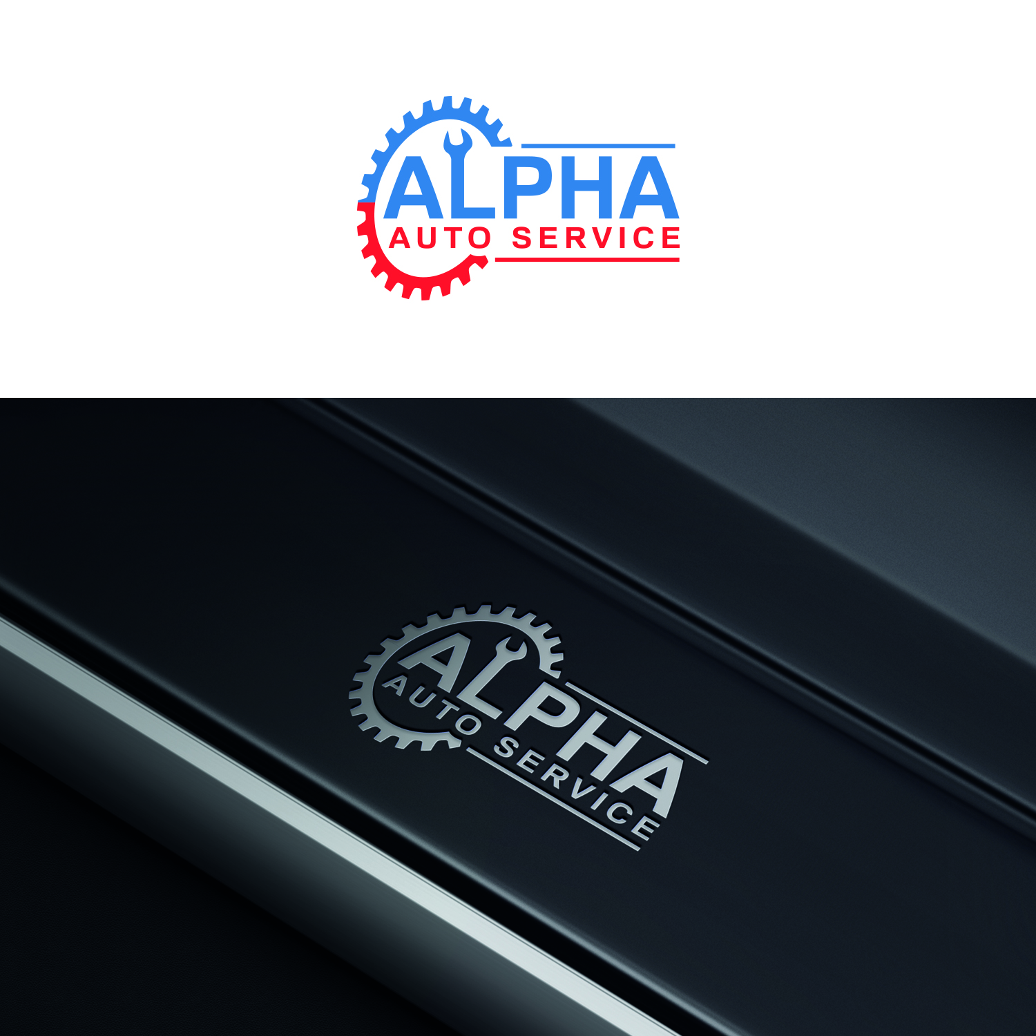 Diseño de Logo por MG.graphics para Alpha Auto Services | Diseño #26254503