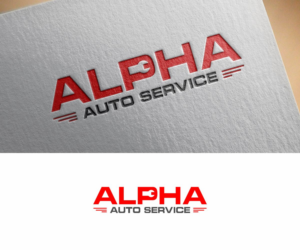 Logo-Design von abinfoteksolution für Alpha Auto Services | Design #26258955
