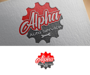Logo-Design von abinfoteksolution für Alpha Auto Services | Design: #26258957