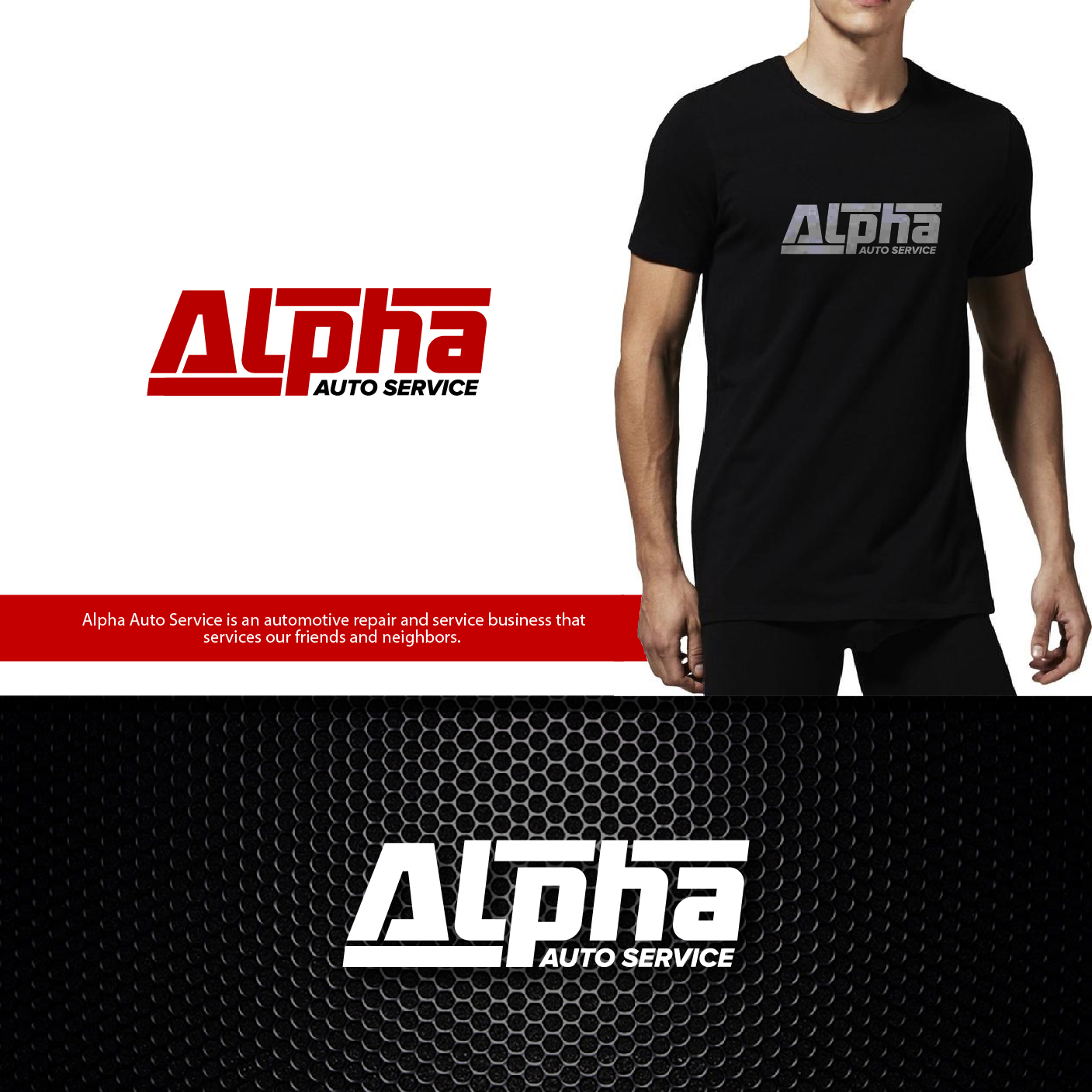 Diseño de Logo por 4tech services para Alpha Auto Services | Diseño #26254220