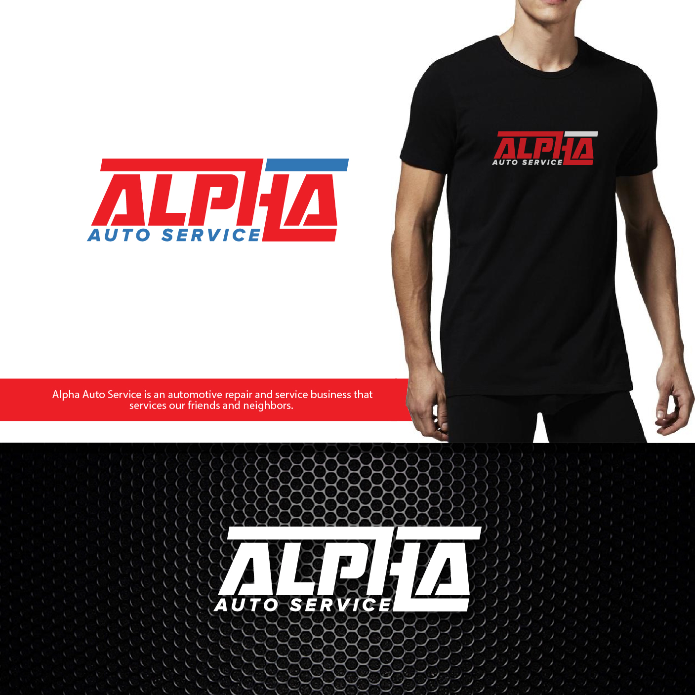 Diseño de Logo por 4tech services para Alpha Auto Services | Diseño #26265704
