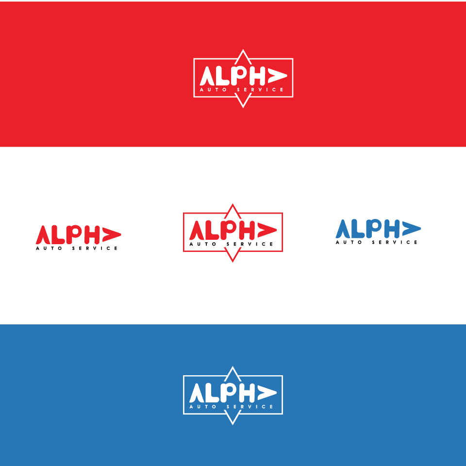 Logo Design by ARSLAN YASEEN ABBASI for Alpha Auto Services | Design #26267408