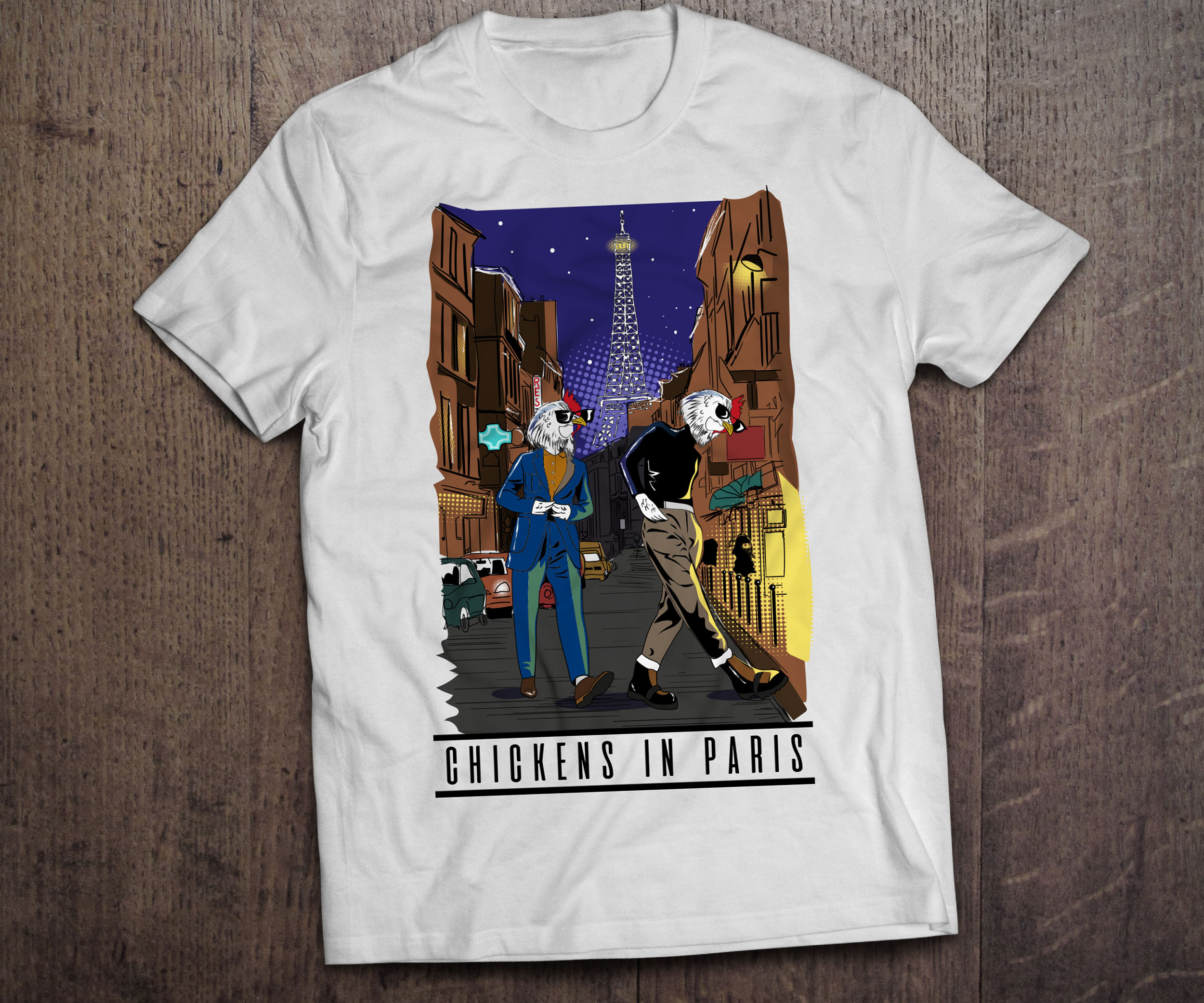 T-shirt Design by FigliaPerduta for The Rabbits Crown | Design #26277464