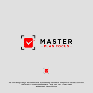 Master Plan Focus | Logo-Design von M 8