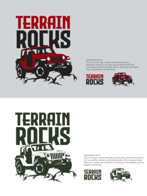 Logo Design by ryenacasi for Terrain Rocks LLC | Design #26285989