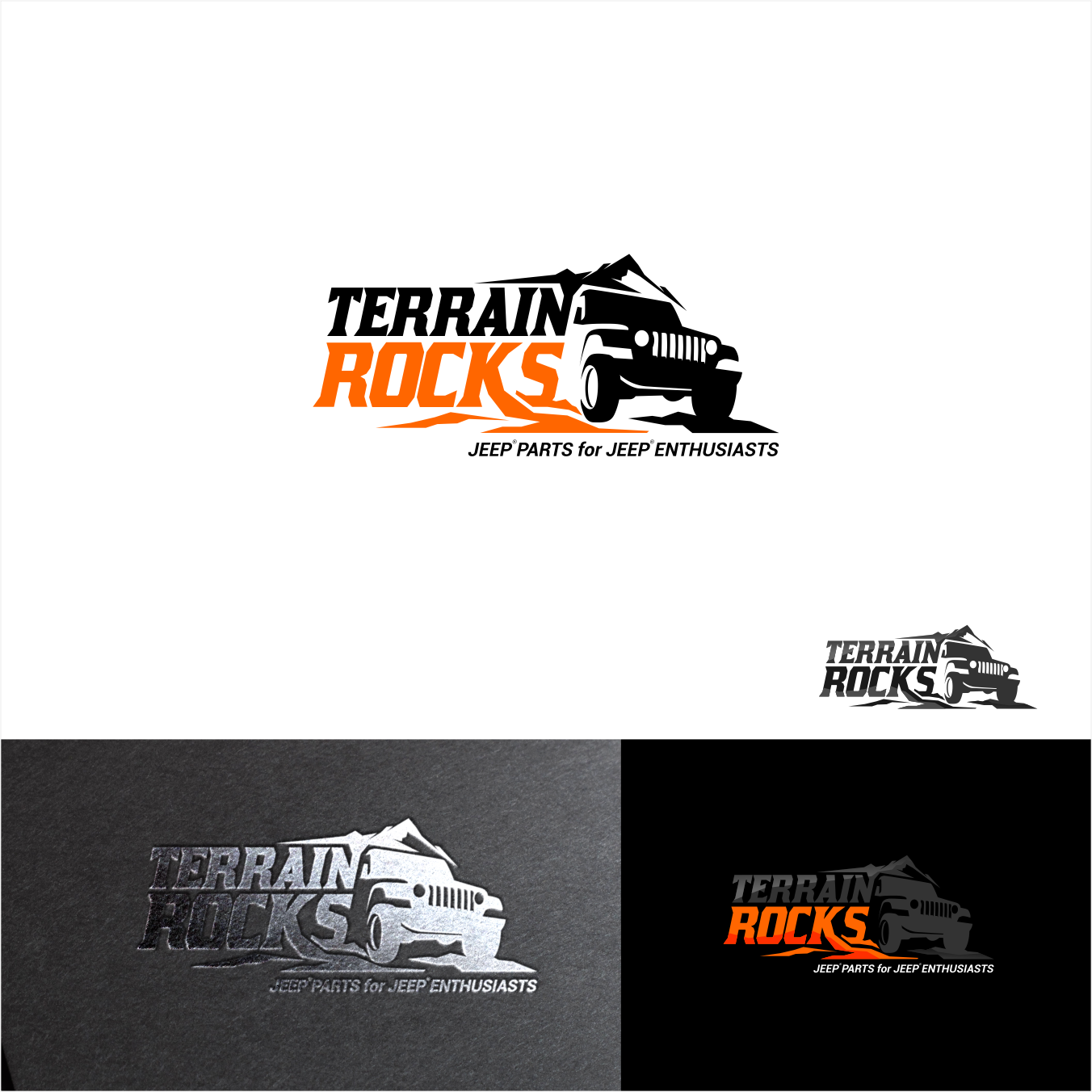 Logo Design by Arham Hidayat for Terrain Rocks LLC | Design #26276363