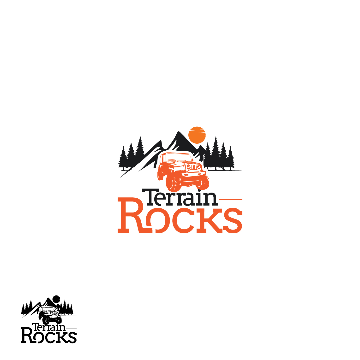 Logo Design by Maxo-Biz for Terrain Rocks LLC | Design #26269971