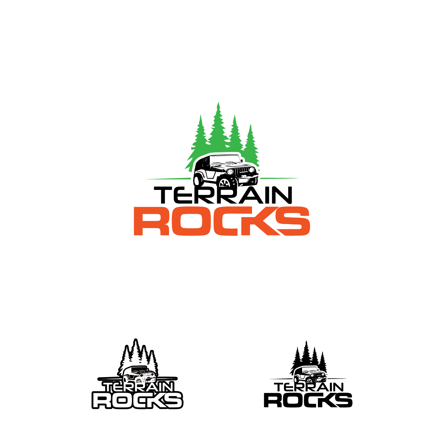Logo Design by Maxo-Biz for Terrain Rocks LLC | Design #26269972