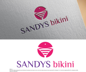 Sandys Bikinis | Logo Design by sekanul