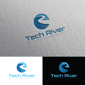 Tech River or mytechriver.com | Diseño de Logo por Rii