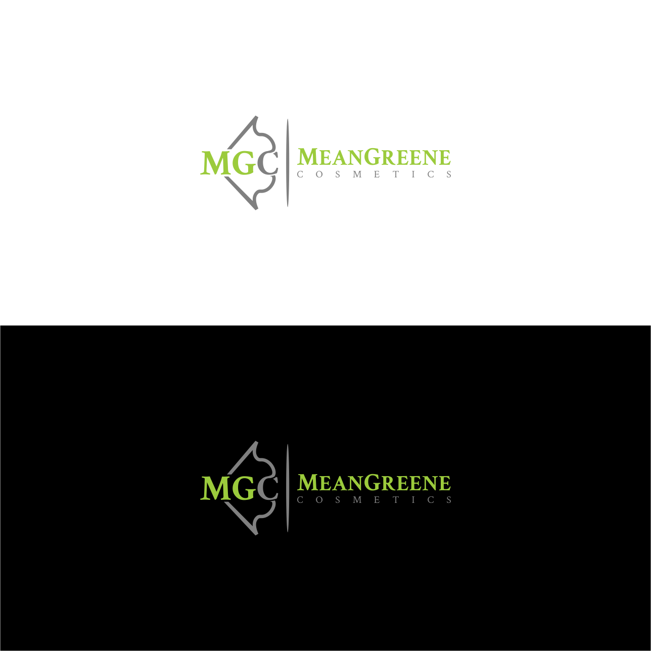 Logo Design by sairex07312012 for Mean Greene Cosmetics LLC | Design #26258276