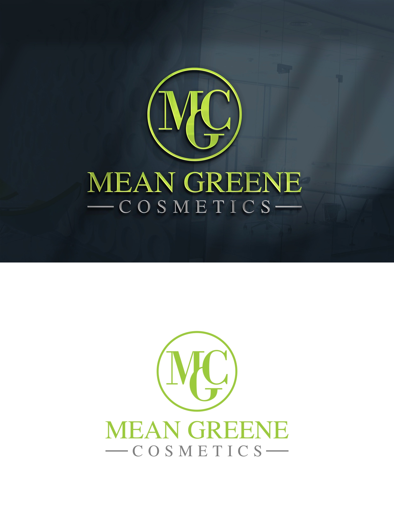 Logo Design by CIG Designer for Mean Greene Cosmetics LLC | Design #26282446