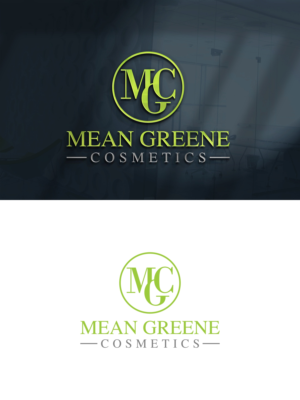 MG(MeanGreene).  Or. MGC(MeanGreeneCosmetics) | Logo Design by CIG Designer