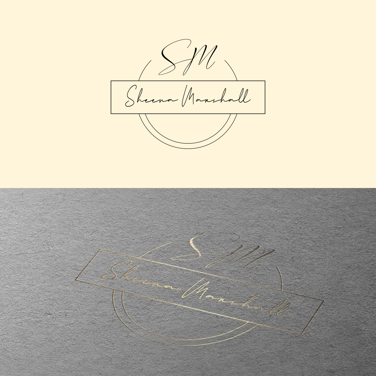 Logo Design by Omee for Sheena Marshall Jewelry | Design #26279339