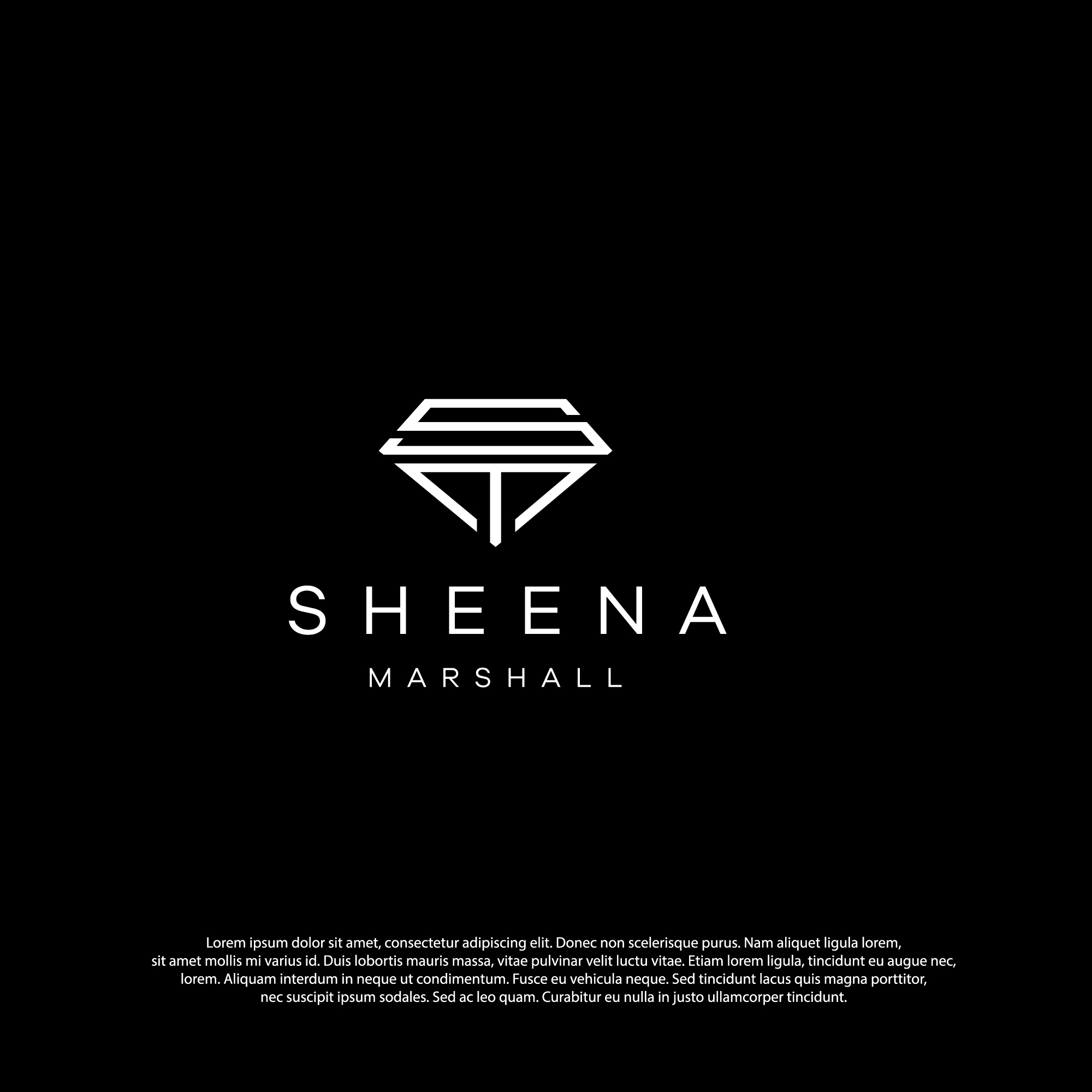 Logo Design by Filipino for Sheena Marshall Jewelry | Design #26289324