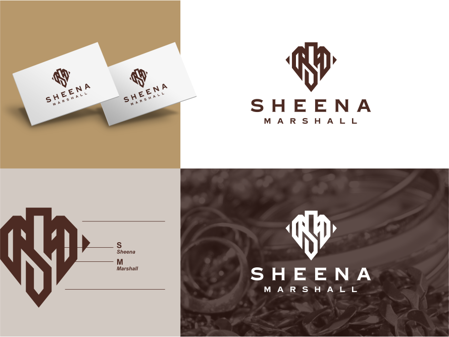 Logo Design by artswolf for Sheena Marshall Jewelry | Design #26296030