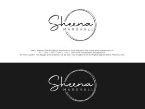 Logo Design by Pro_DesignMaster for Sheena Marshall Jewelry | Design: #26290356