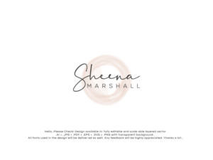 Logo Design by Pro_DesignMaster for Sheena Marshall Jewelry | Design: #26290357