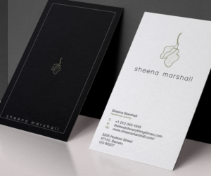 Logo Design by ChicD for Sheena Marshall Jewelry | Design: #26263420