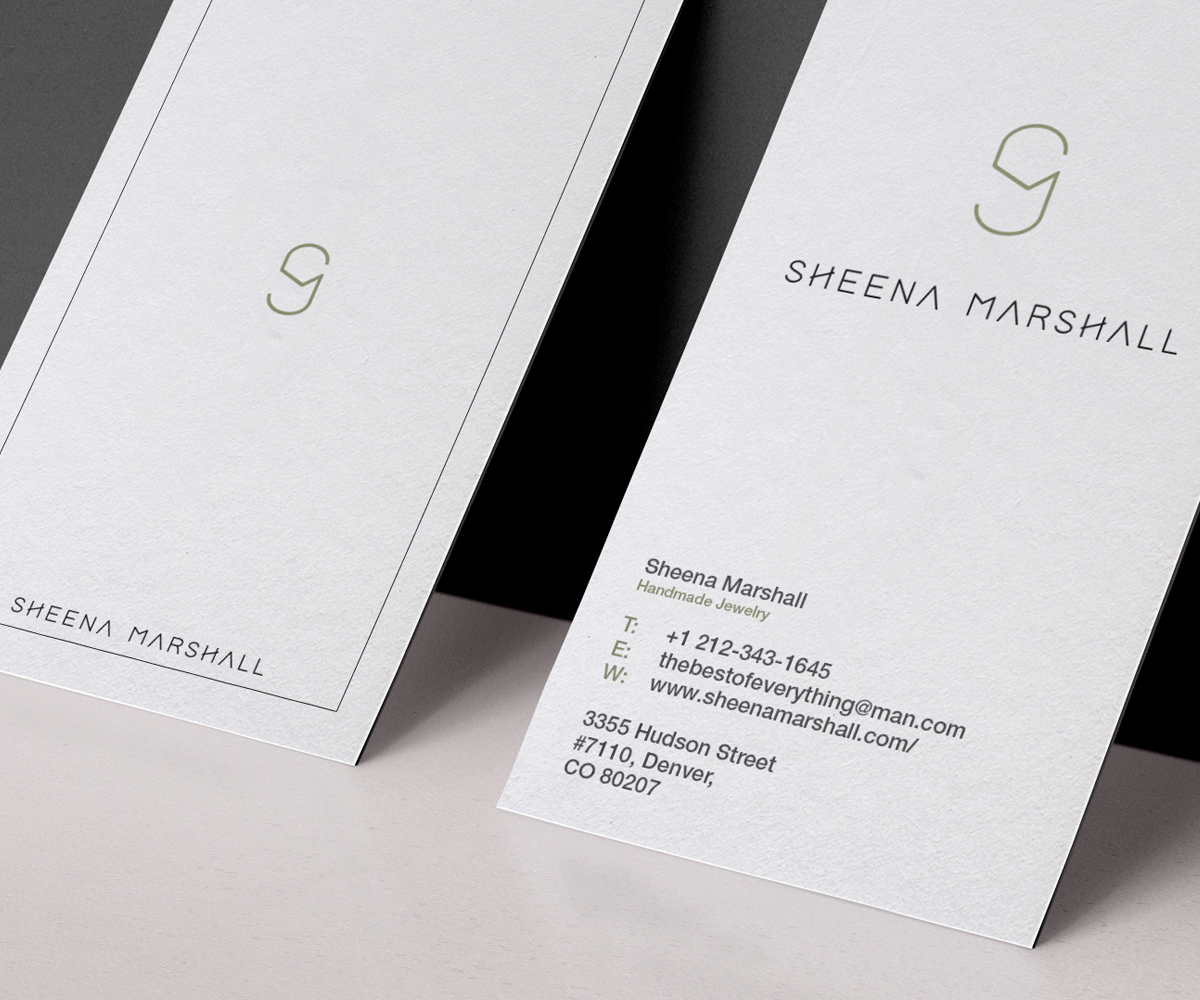 Logo Design by ChicD for Sheena Marshall Jewelry | Design #26263423