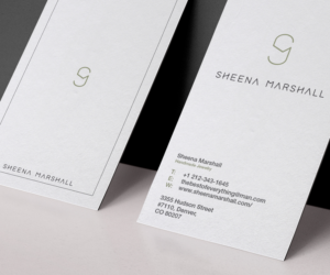 Logo Design by ChicD for Sheena Marshall Jewelry | Design: #26263423
