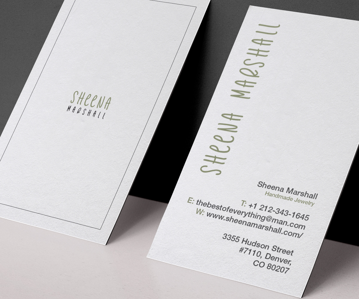 Logo Design by ChicD for Sheena Marshall Jewelry | Design #26263426