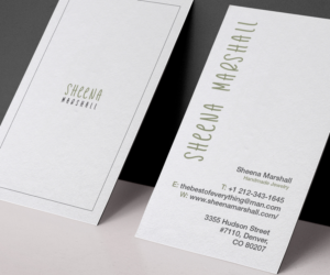Logo Design by ChicD for Sheena Marshall Jewelry | Design: #26263426
