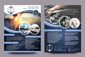 Stormy Bay Marine Services | Design de Flyer par rkailas