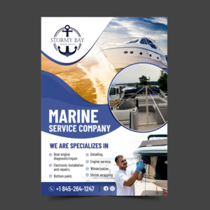 Stormy Bay Marine Services | Design de Flyer par ecorokerz