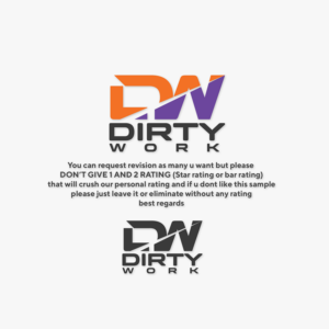 Dirty Work | Logo Design by IdentsArt