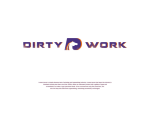 Dirty Work | Design de Logo par k.a.n