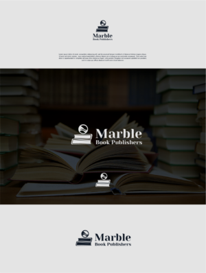 Marble Book Publishers | Logo Design by saifysyed Studio