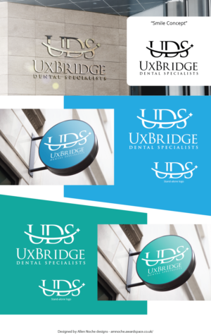 Uxbridge Dental Specialists | Diseño de Logo por Noche designs