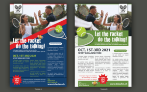 Tennis Club Laufen - Join the journey! | Diseño de Flyer por umesh mahale