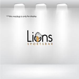 Lions Sportsbar | Logo-Design von hjyoo