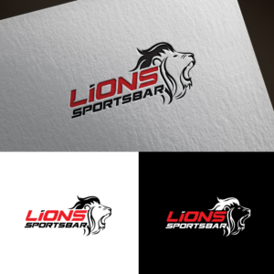 Lions Sportsbar | Logo Design by sankar999