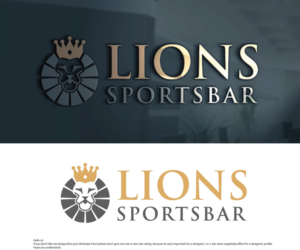 Lions Sportsbar | Logo-Design von sekanul