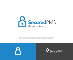 SecuredPMS - Keep Hoteling | Logo Design by Ng V Duc