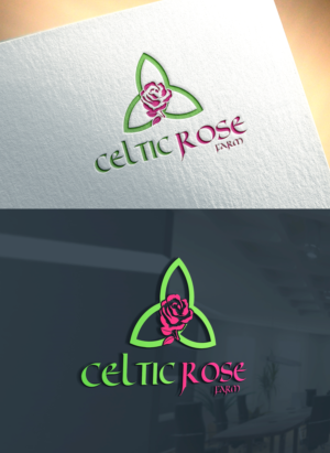 Celtic Rose Farm | Logo Design by Art Lancer