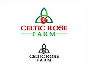 Celtic Rose Farm | Logo Design by BNdesigner