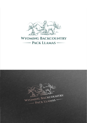 Wyoming Backcountry Pack Llamas or no text at all; we are open to options | Logo-Design von *mary