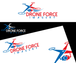 Drone Force Imagery | Logo Design by blue eye