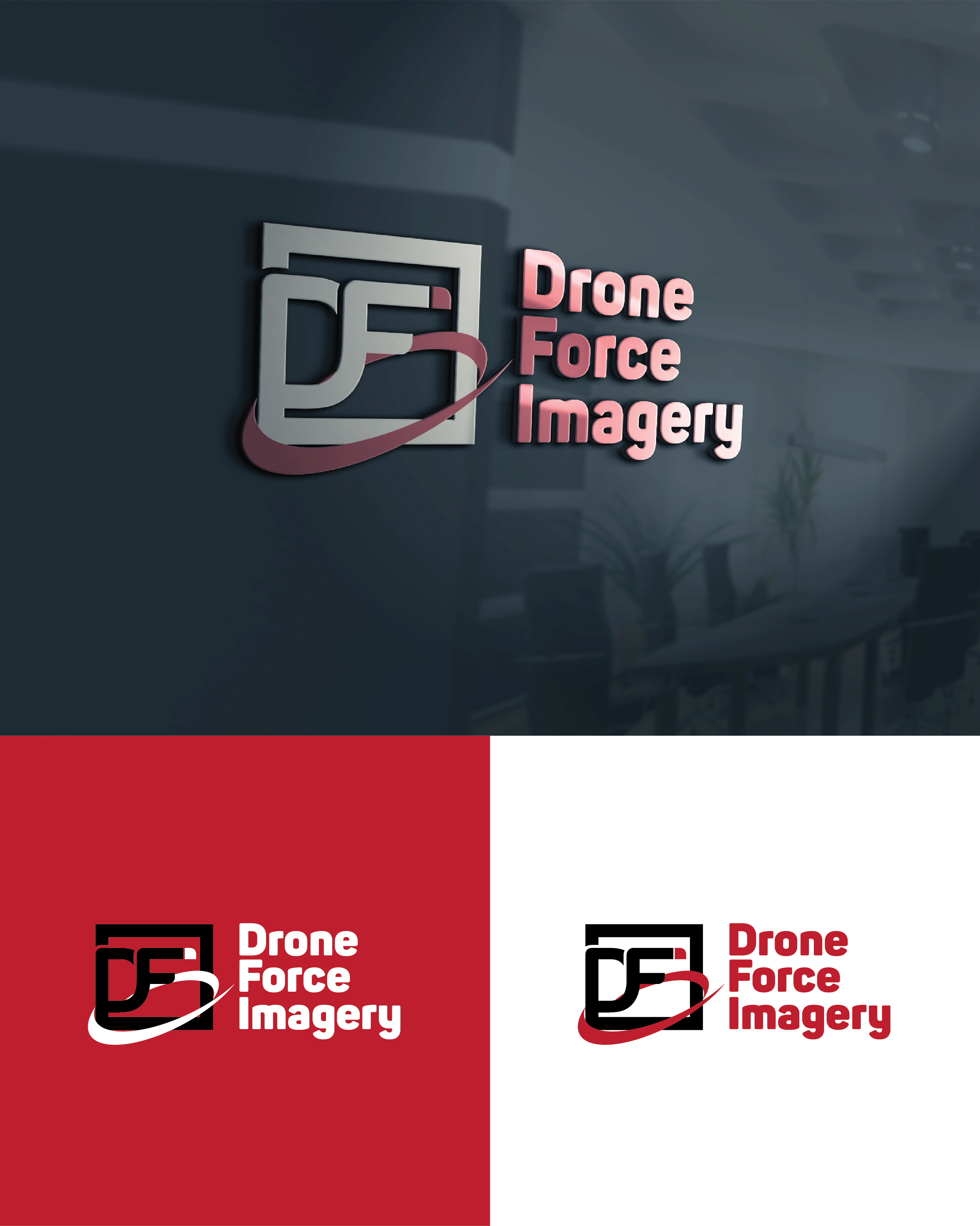 Diseño de Logo por Creative Pixel Boxes para Drone Force Imagery | Diseño #26289730