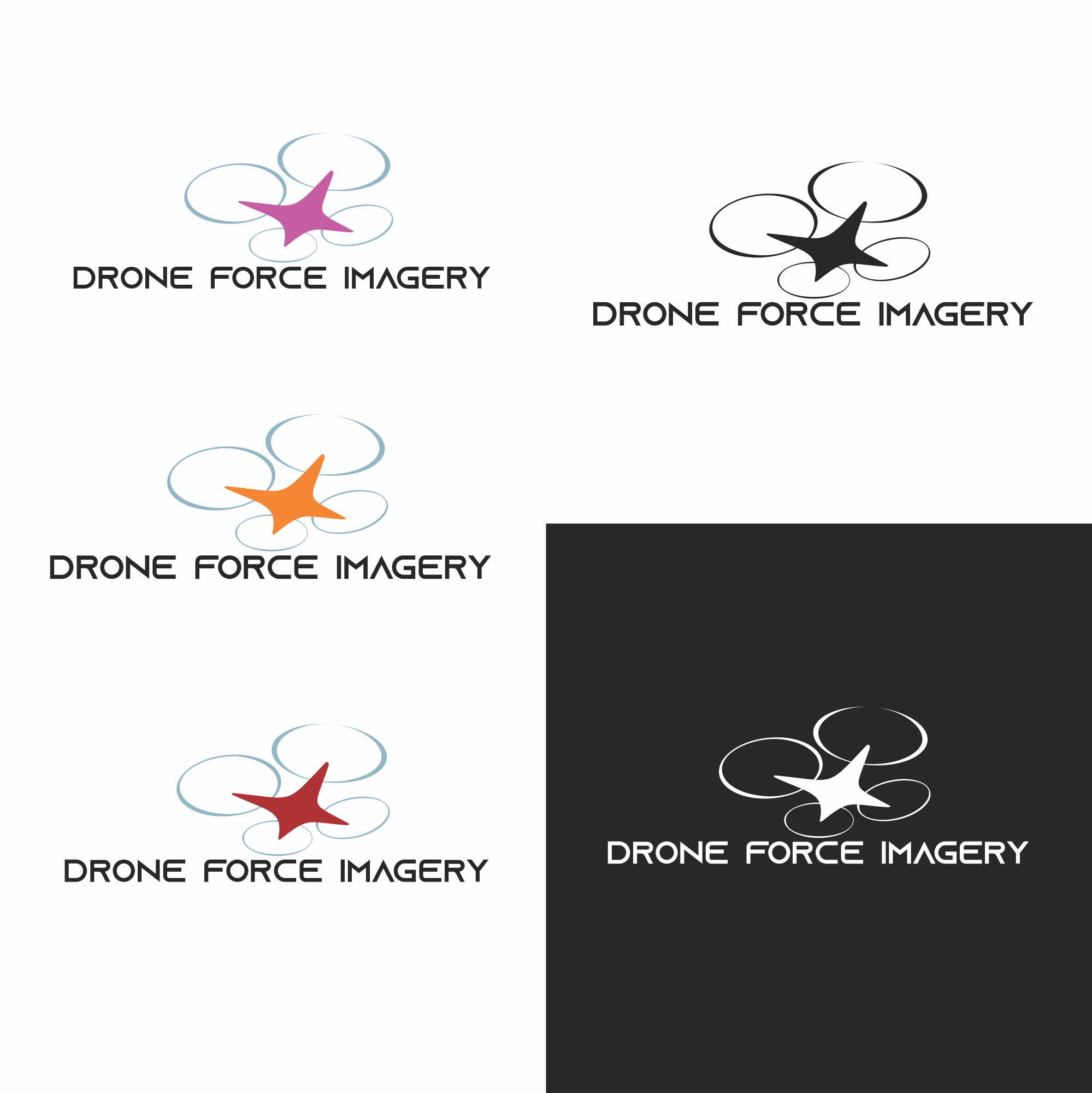 Logo Design by Phoenix Art for Drone Force Imagery | Design #26300365