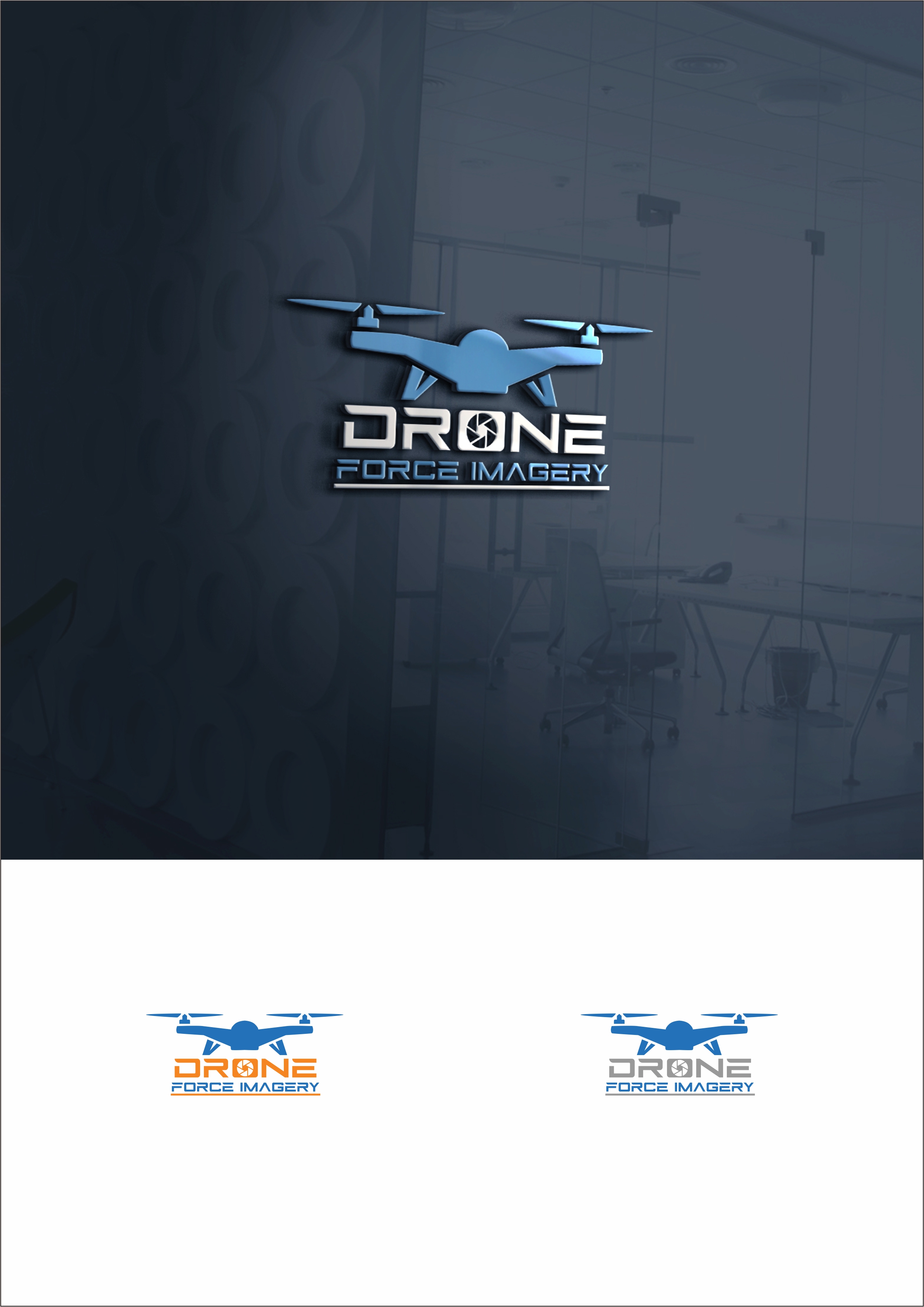 Logo Design by Dickythx16 for Drone Force Imagery | Design #26261533